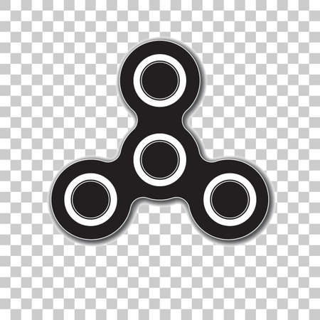 Spinner toy icon illustrationのイラスト素材