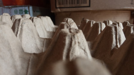 Coffee sacks in a coffee shop in the old town of Essaouira, Morocco