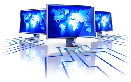 networkの写真素材