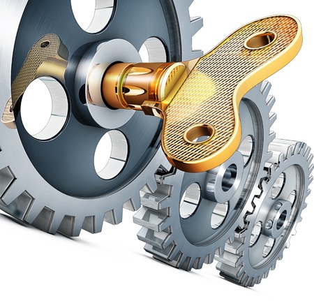 gears conceptの写真素材