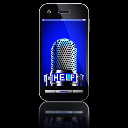 voice controlの写真素材