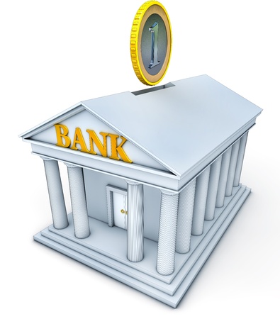 coin bankの写真素材