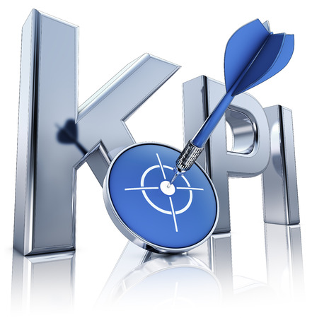 KPI iconの写真素材