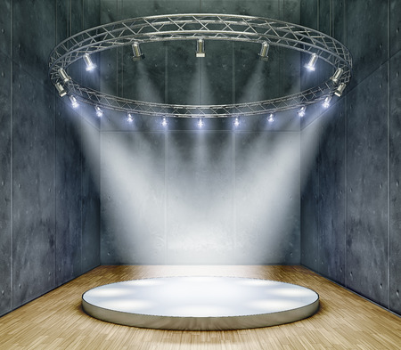 exhibition backgroundの写真素材