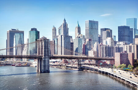 manhattan skylineのeditorial素材