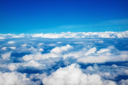 over the cloudsの写真素材