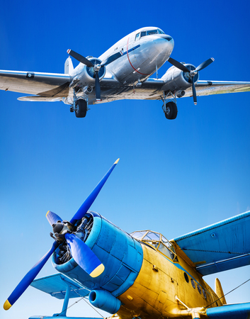 old airplanesの写真素材