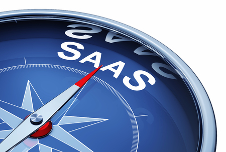 3D rendering of an compass software as a serviceの写真素材