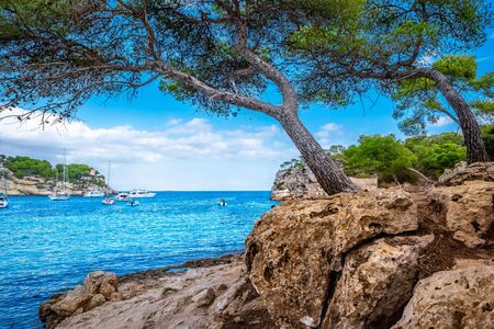 The beautiful coastline of mallorcaの写真素材