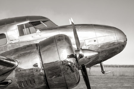 cockpit of an historical aircraft