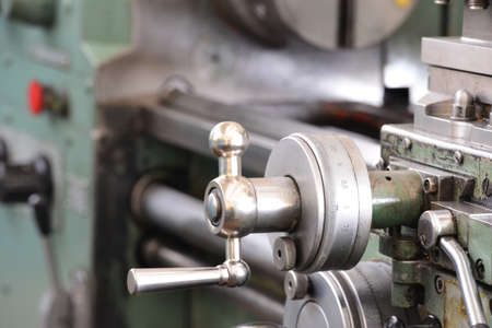 Lathe. units and aggregates of mechanical equipment.の写真素材