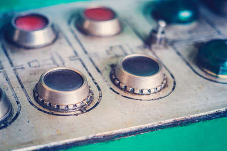 Machine control panelの写真素材