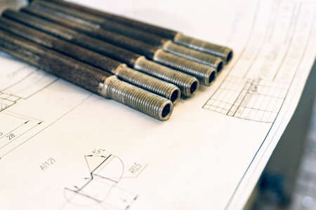 Technical details with a threaded connection, after turning are on the drawings