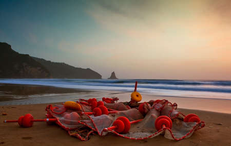 Fishing Netsの写真素材