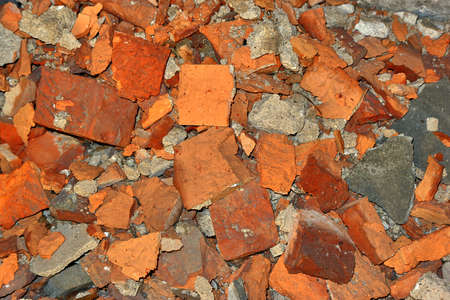 Old brick wallの写真素材