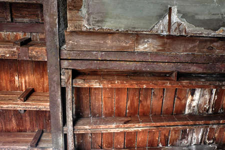 Old wooden ceilingの写真素材