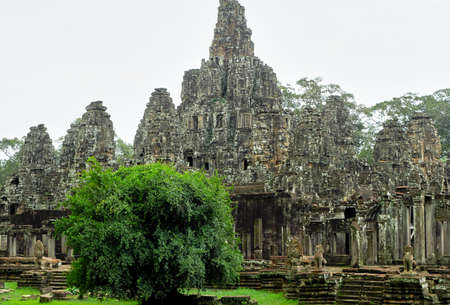 Ruins of angkor wat templeの写真素材