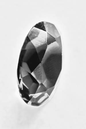 Stone on white backgroundの写真素材