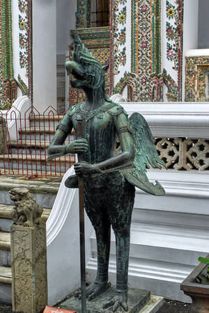 Sculpture guardの写真素材