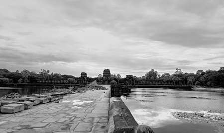Old bridge over the river