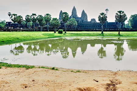The lake of angkor wat