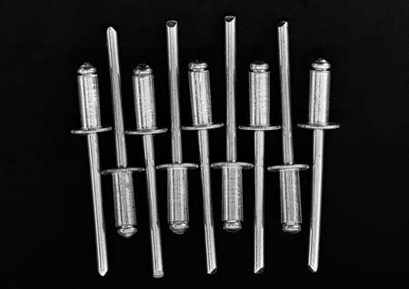 aluminum rivetsの写真素材