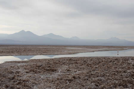 Salt flat in Atacama