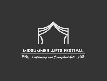 Midsummer Arts Festivalのイラスト素材