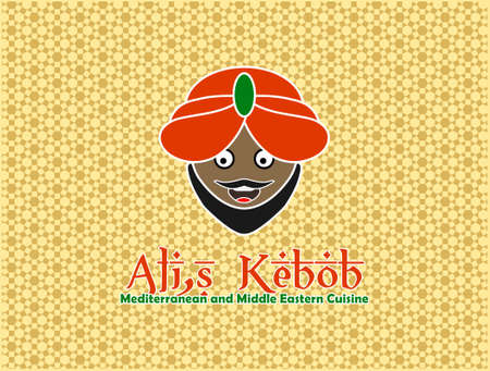 Ali's Kebob- Middle Eastern Cuisineのイラスト素材