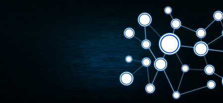 Concept of network.の写真素材