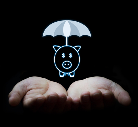 Saving money concept.の写真素材