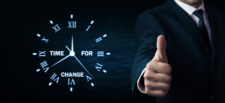 Time for changeの写真素材