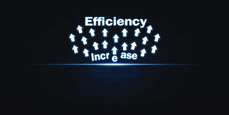 Efficiency Increase. Development and Growth. Business conceptの写真素材