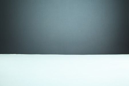 Empty white and gray background.の写真素材