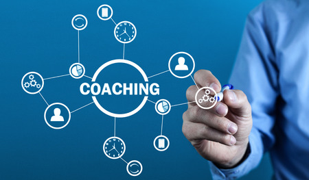 Business Coaching. Personal development concept. Concept of  technology, internetの写真素材