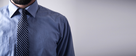 Businessman in blue shirt.の写真素材