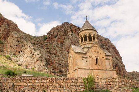 Armenian church in nature. Armenia, springの写真素材
