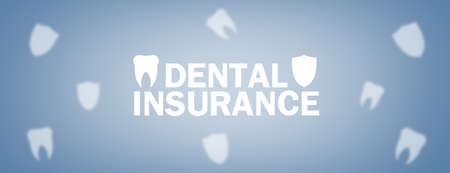 Tooth with shield protection. Dental Insuranceの写真素材