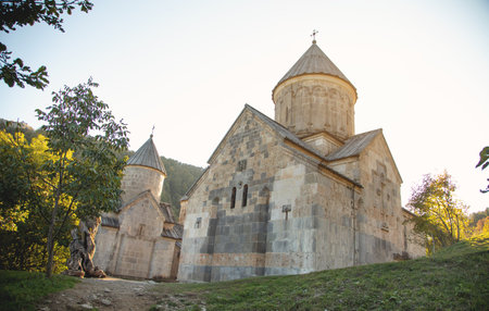Armenian church and blue sky.