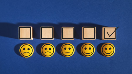 customer experience. Satisfaction survey and customer service