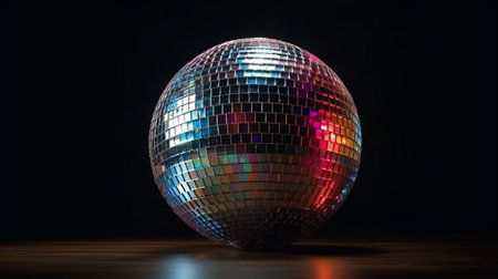 Party lights disco ball. Generative AIの素材