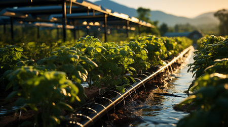 Greenhouse. Generative AIの素材