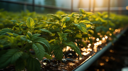 Greenhouse. Generative AIの素材