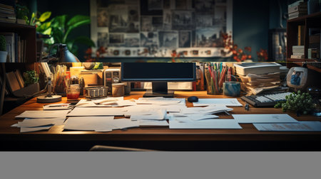 office documents. Generative AIの素材