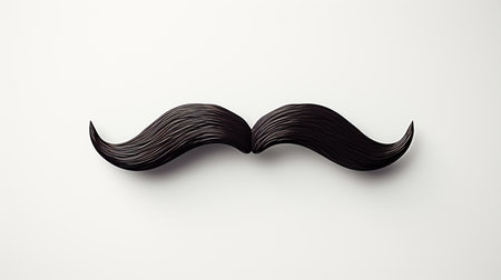 mustache. Generative AIの素材
