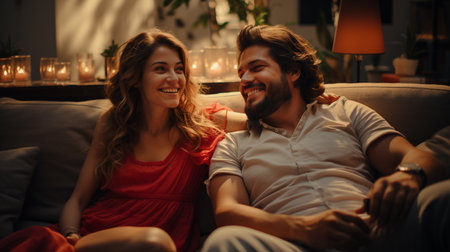 beautiful couple. Generative AIの素材