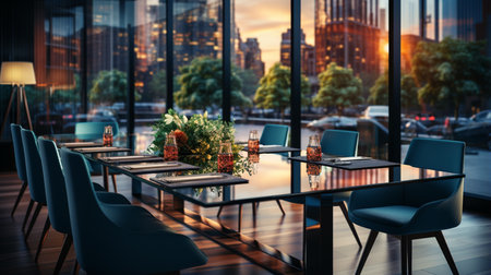 modern office workspace.の素材