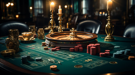 casino table.の素材