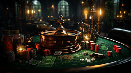 casino table.の素材