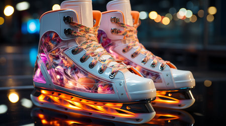 Ice skatesの素材